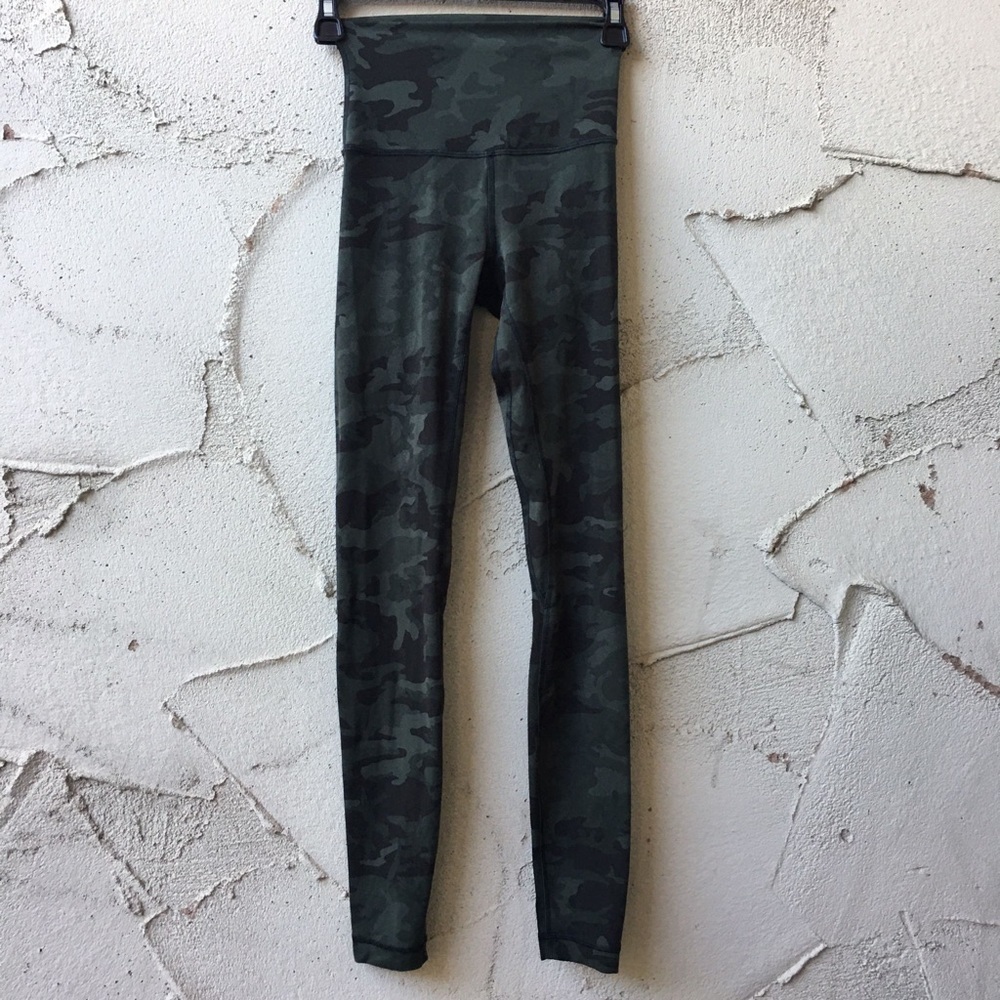 Lululemon Align Pant Incognito Camo Green